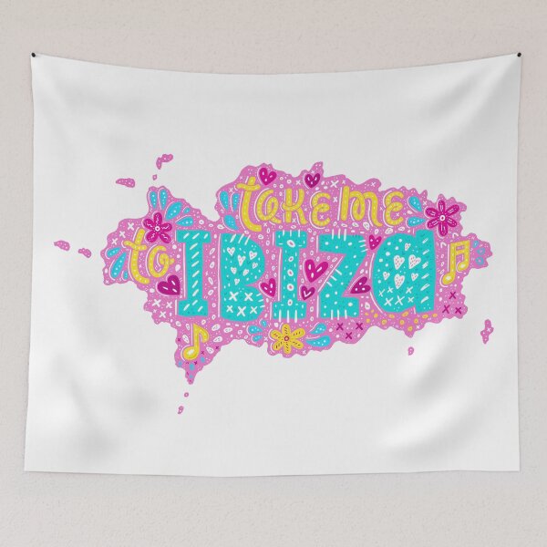 Item preview, Take me to Ibiza text designed and sold by AidanShea.