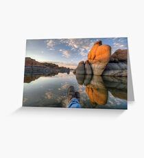 Recliner Greeting Card