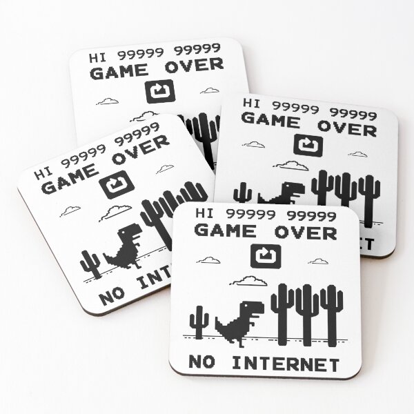 Item preview, Funny no internet tirex game white designed and sold by ABDEZIGN.