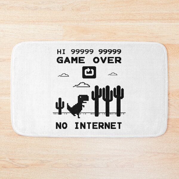 Item preview, Funny no internet tirex game white designed and sold by ABDEZIGN.