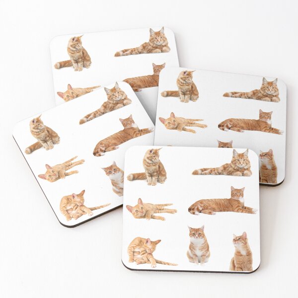 Item preview, Ginger Cat Sticker Pack Collection  designed and sold by littleprints.