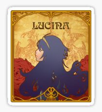 Art Nouveau Lucina Sticker