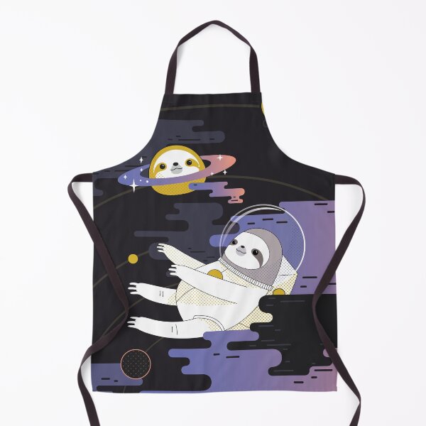 Planet Sloth Apron