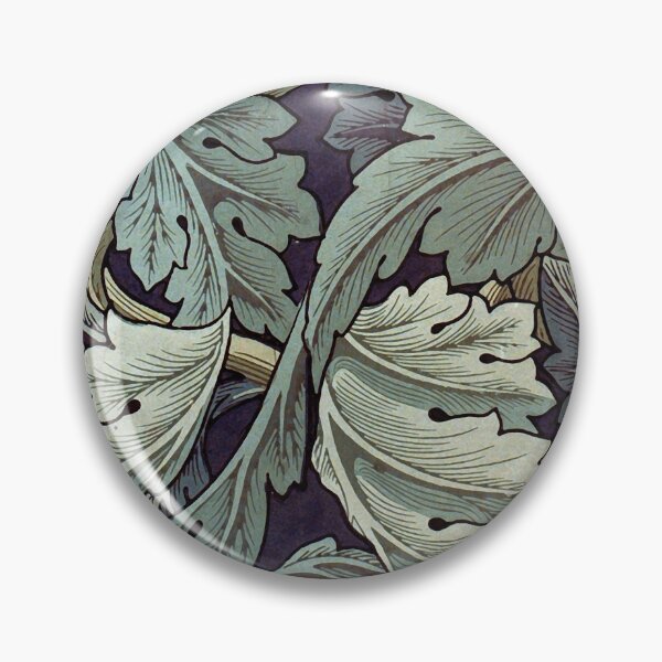Item preview, William Morris Acanthus blue pattern designed and sold by thomasjgaulton.