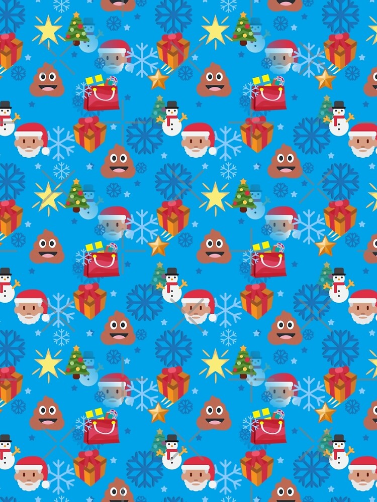 blue christmas poop emoji" A-Line Dress for Sale by gossiprag | Redbubble