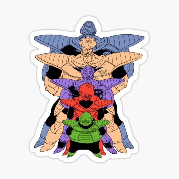 King Piccolo Stickers Redbubble - new zeno form in dragon ball rage roblox youtube