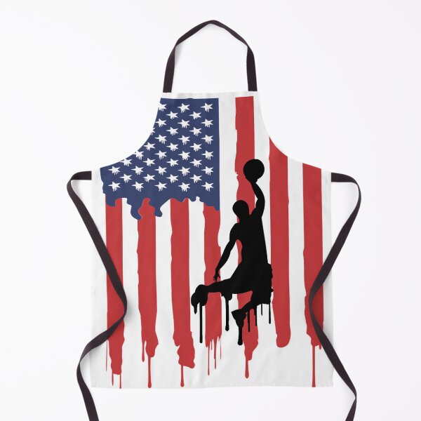 Item preview, American Flag with Basketball Dunker designed and sold by PalmerPrinting.