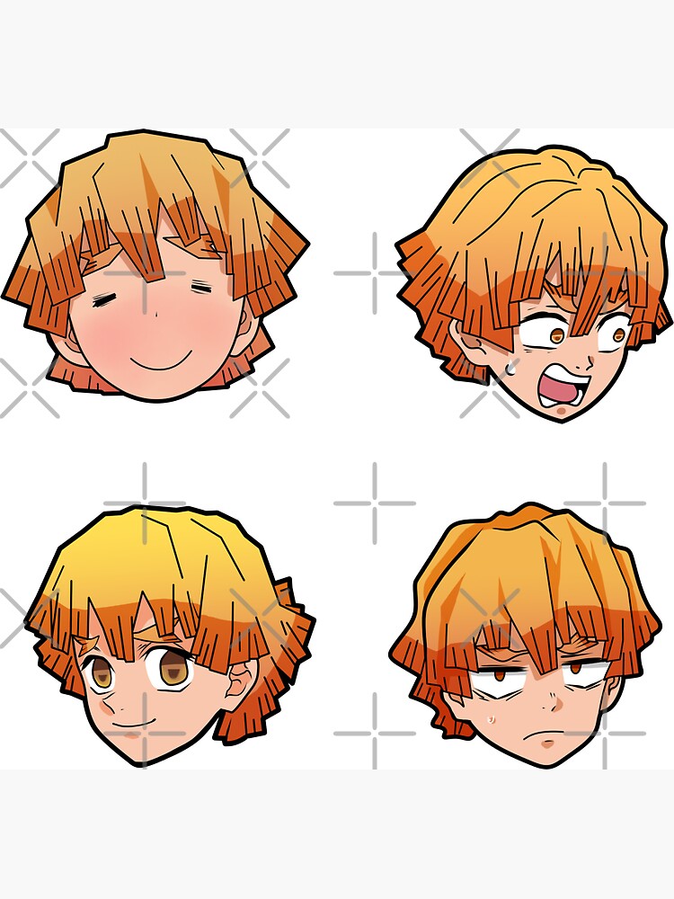 Demon Slayer Stickers Zenitsu