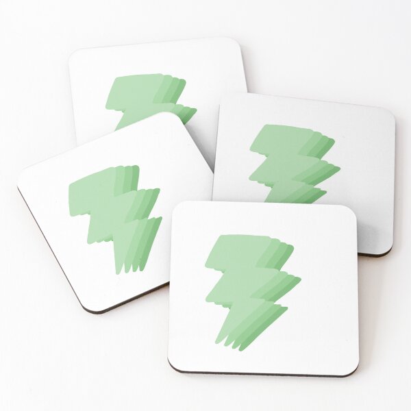 Item preview, Green lightning bolt designed and sold by Olivia Bracco.