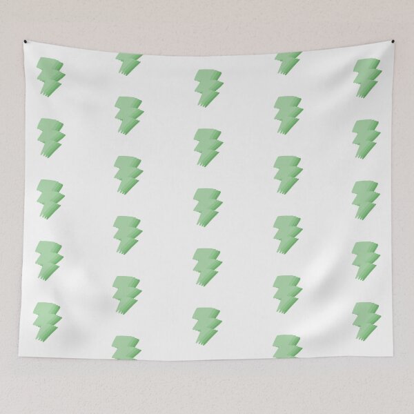 Item preview, Green lightning bolt designed and sold by Olivia Bracco.