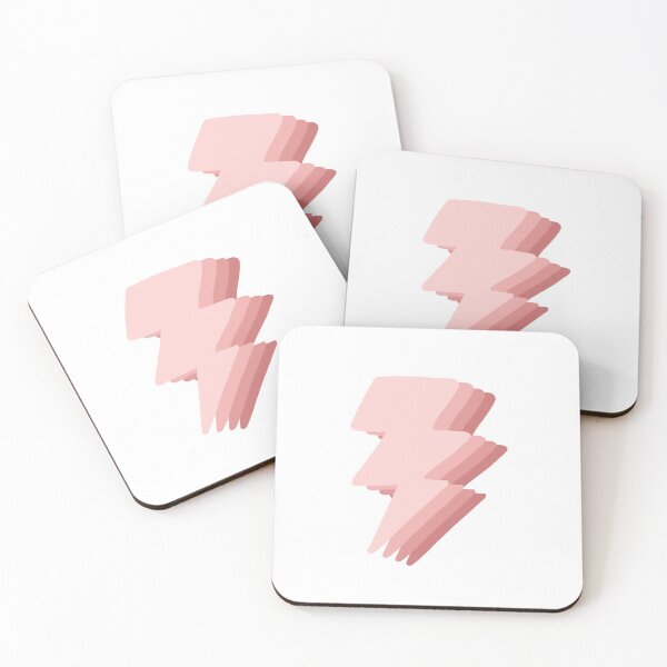 Item preview, Pink lightning bolt designed and sold by Olivia Bracco.