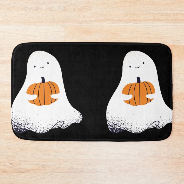 Item preview, Happy Halloween!! Friendly funny ghost with pumpkin designed and sold by AmazingEcraft.