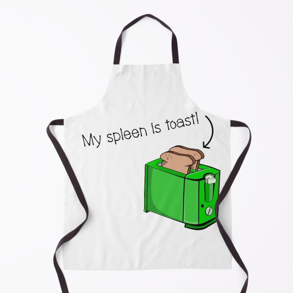 Item preview, My spleen is toast funny health designed and sold by piedaydesigns.