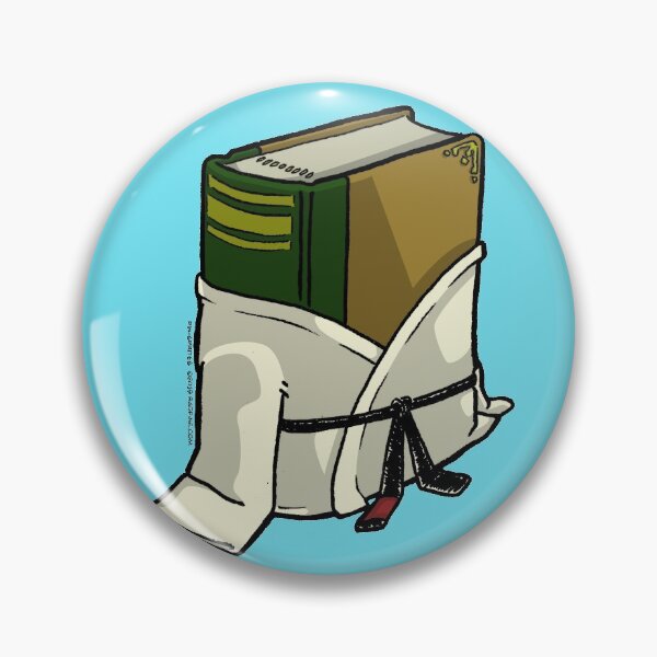 Item preview, Pin-Sprites - Book in a Gi - Color/No-Face designed and sold by BadPine.