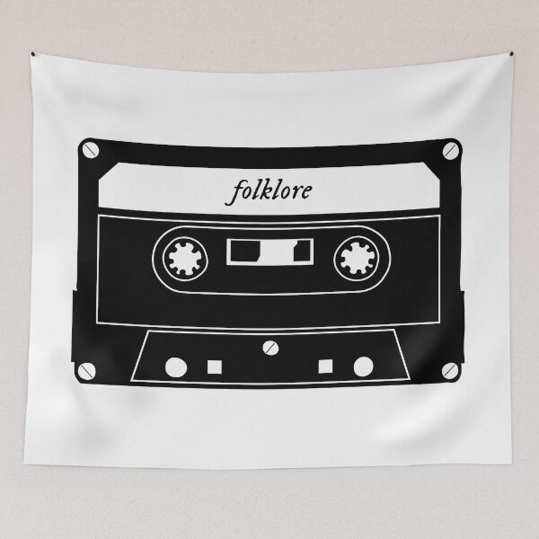 Item preview, folklore cassette tape taylor swift designed and sold by graceannej.