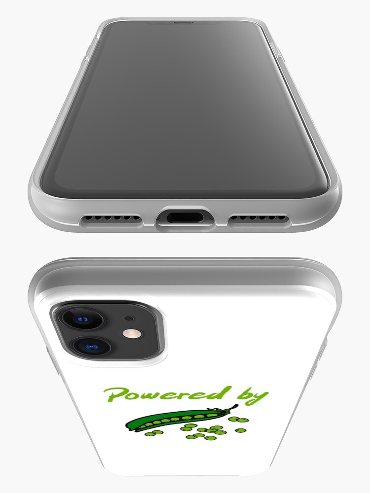 Alternate view of Powered by Peas iPhone Case & Cover
