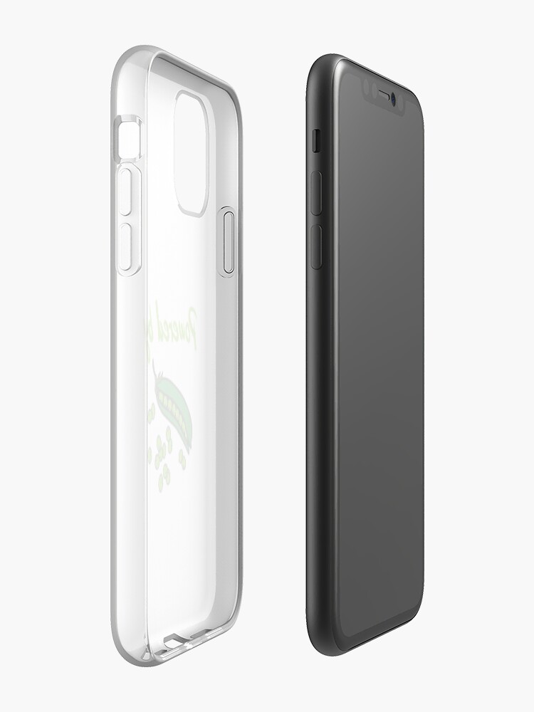 Alternate view of Powered by Peas iPhone Case & Cover