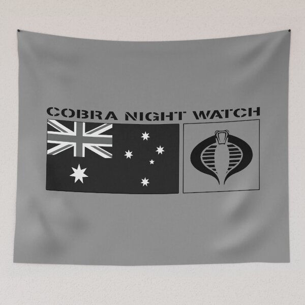 Item preview, Gi Joe Cobra Night Watch Australian Flag Logo designed and sold by AJ  Liber.