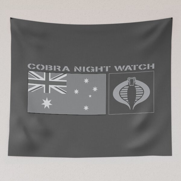 Item preview, Gi Joe Cobra Night Watch Australian Flag Artwork designed and sold by AJ  Liber.