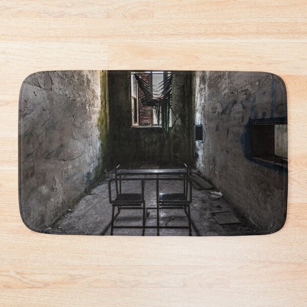 Item preview, A school desk in a narrow classroom of an abandoned madhouse designed and sold by brambillasimone.