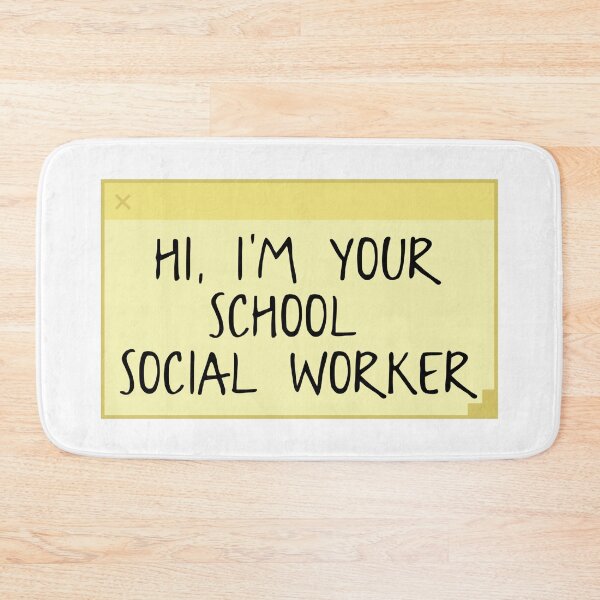 Item preview, School Social Worker designed and sold by EvyStickersx.