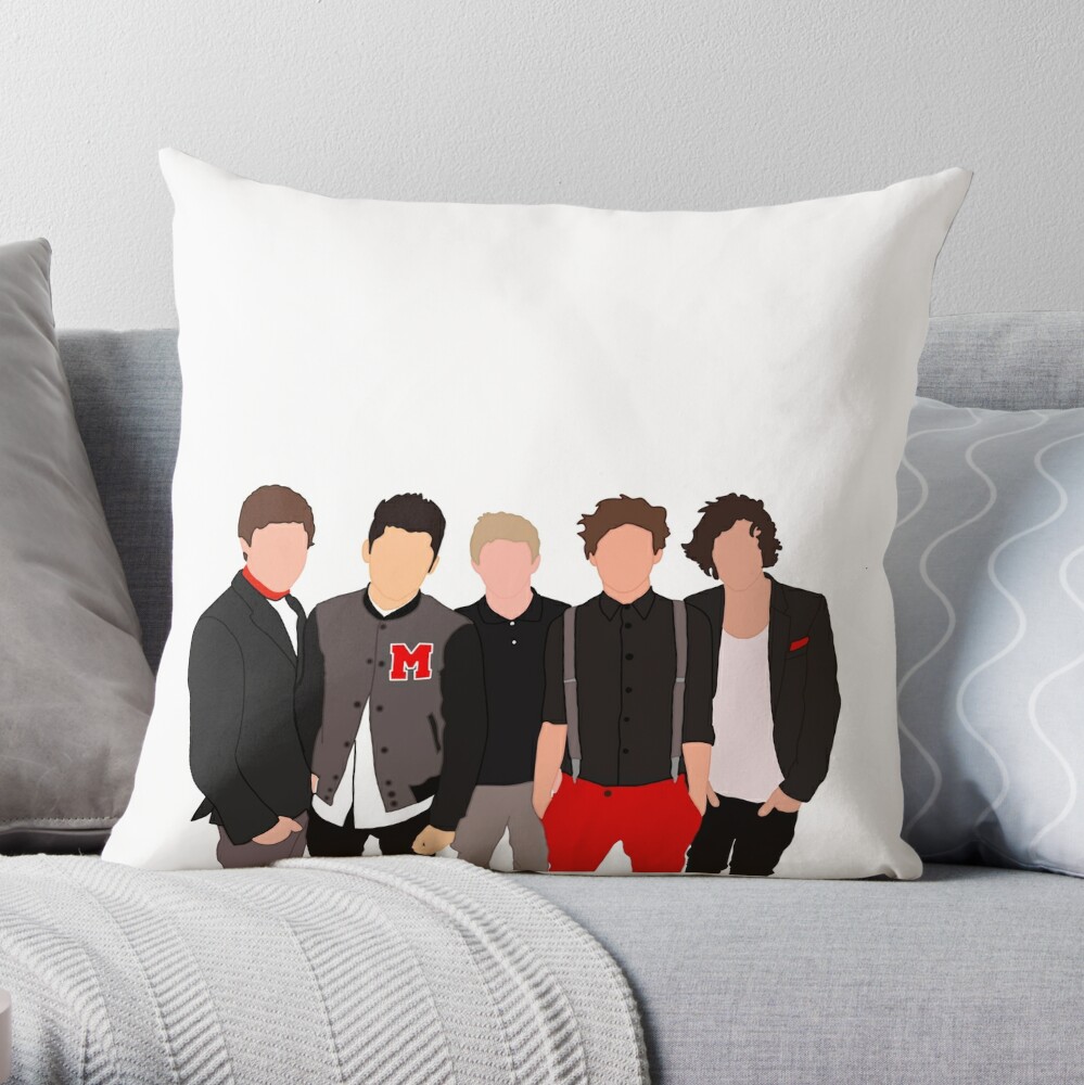 Accents, One Direction Decorative Throw Pillow
