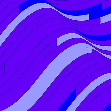 Artwork thumbnail, Purple Abstract Pattern by Rell1970