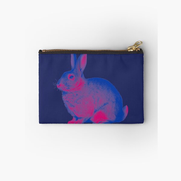 Item preview, Bi Pride Vintage Rabbit Art designed and sold by Vernen Ink.
