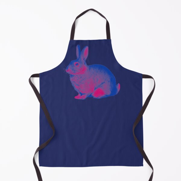 Item preview, Bi Pride Vintage Rabbit Art designed and sold by Vernen Ink.