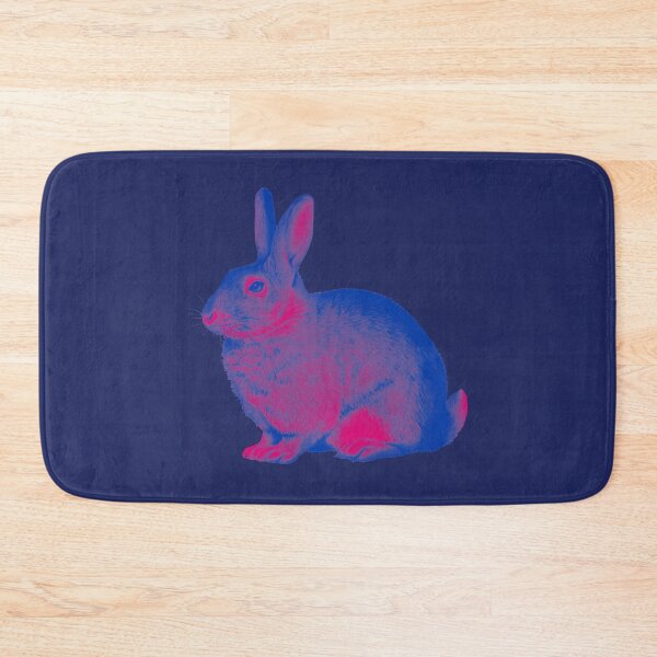 Item preview, Bi Pride Vintage Rabbit Art designed and sold by Vernen Ink.