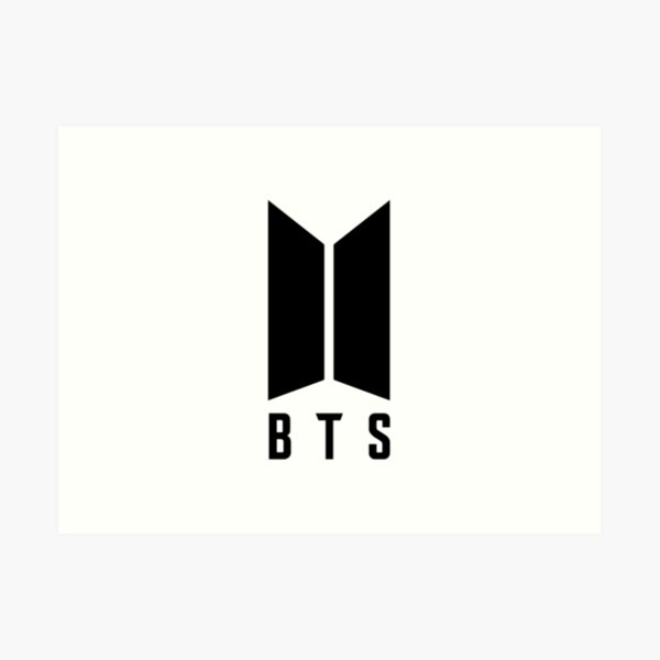 Logo BTS Lámina artística