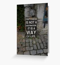 happyness Greeting Card