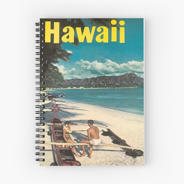 Item preview, Hawaii Vintage Travel Poster designed and sold by vintagevivian.