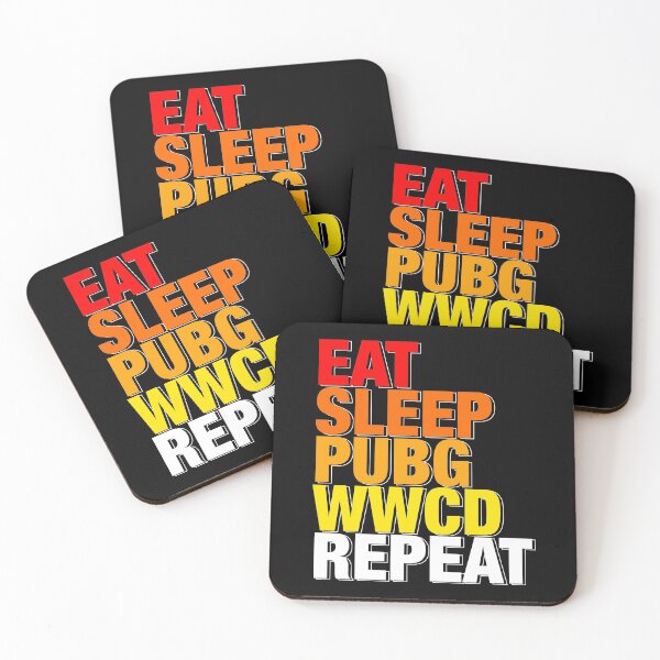 Item preview, Eat, Sleep, PUBG, WWCD, Repeat designed and sold by Dzulhan.