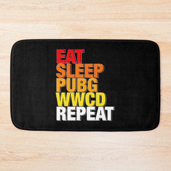 Item preview, Eat, Sleep, PUBG, WWCD, Repeat designed and sold by Dzulhan.