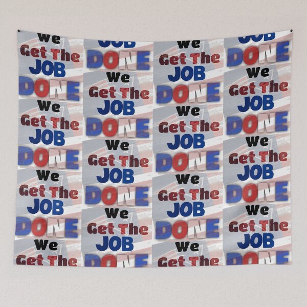 Item preview,  PATRIOTS WE GET THE JOB DONE designed and sold by hlpina1.