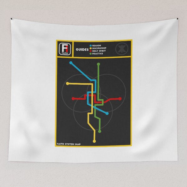 Item preview, Journey to Faith (Dark Version) designed and sold by ApologiaStore.