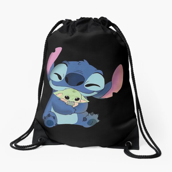 Stitch Gift For Fans, Stitch T-Shirts Gift For Men and Women, Gift Halloween Day, Thanksgiving, Christmas Day Drawstring Bag