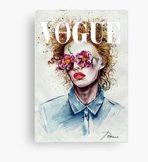 vogue cover Canvas Print
