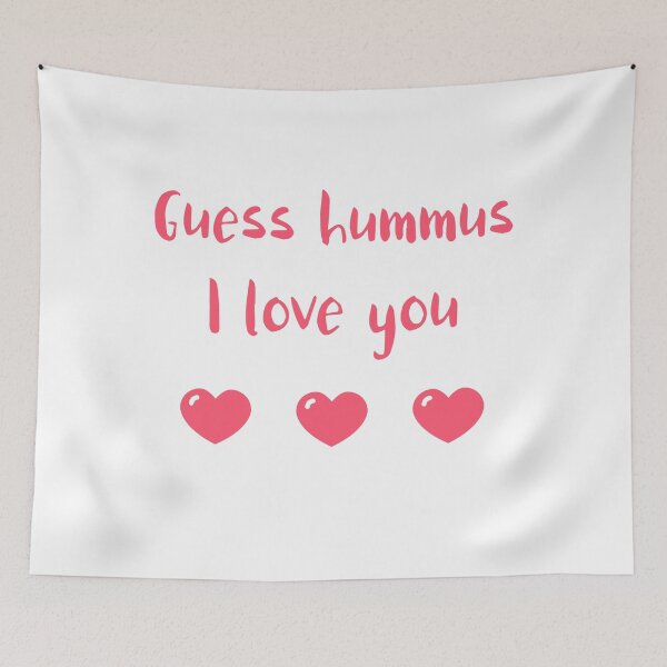 Item preview, Guess Hummus I Love You designed and sold by Sweevy Swag.