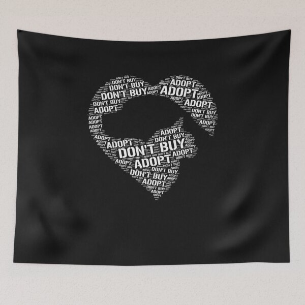 Item preview, Don't Buy Adopt Rescue Shelter Animals designed and sold by JPKallas.