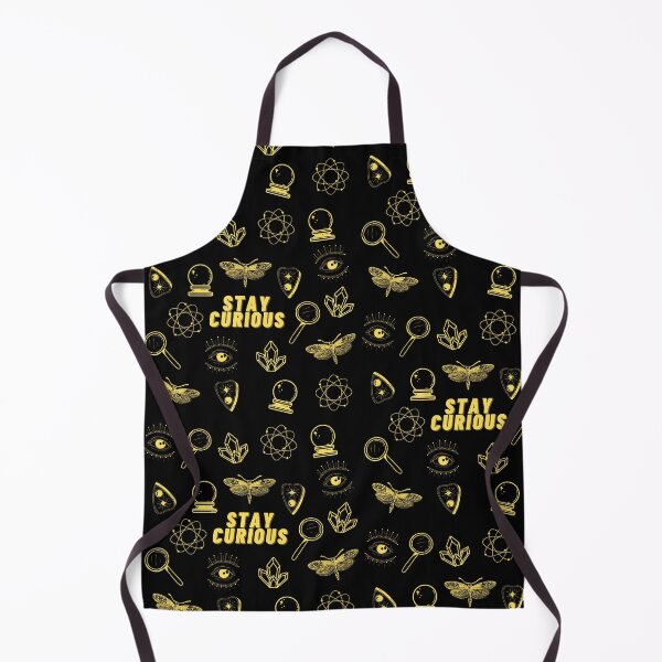 Item preview, Yellow Stay Curious Print designed and sold by ladyteal.