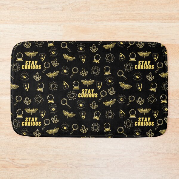 Item preview, Yellow Stay Curious Print designed and sold by ladyteal.