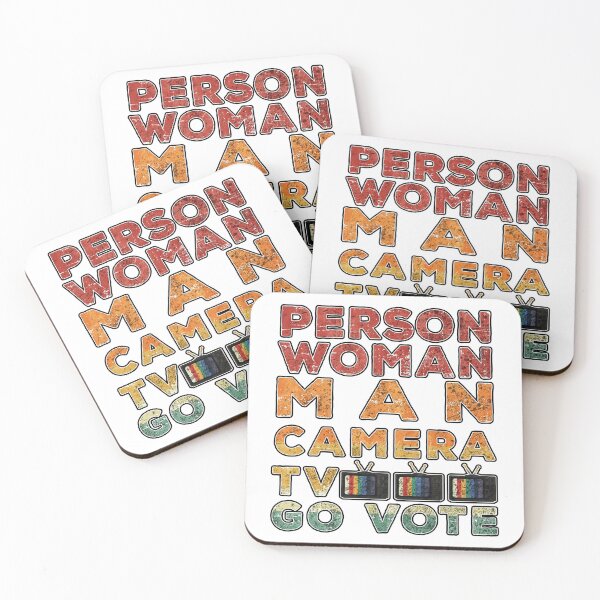 Item preview, Retro vintage person man woman camera tv go vote designed and sold by ABDEZIGN.