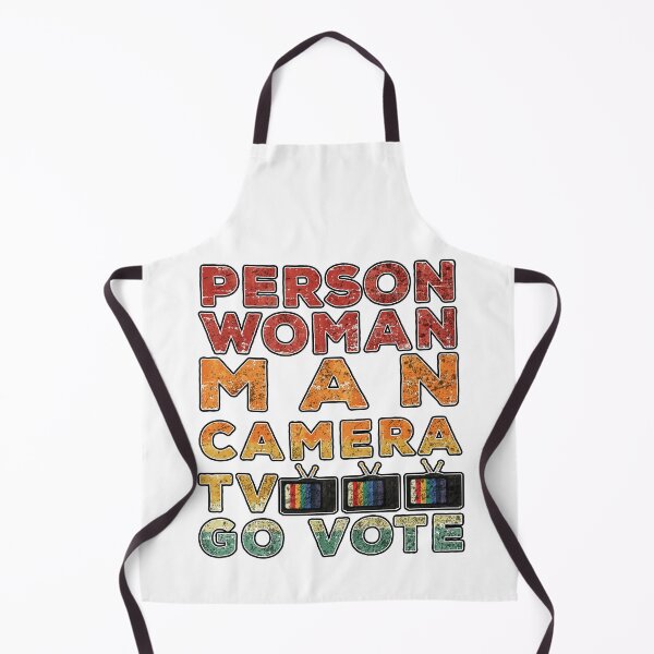 Item preview, Retro vintage person man woman camera tv go vote designed and sold by ABDEZIGN.