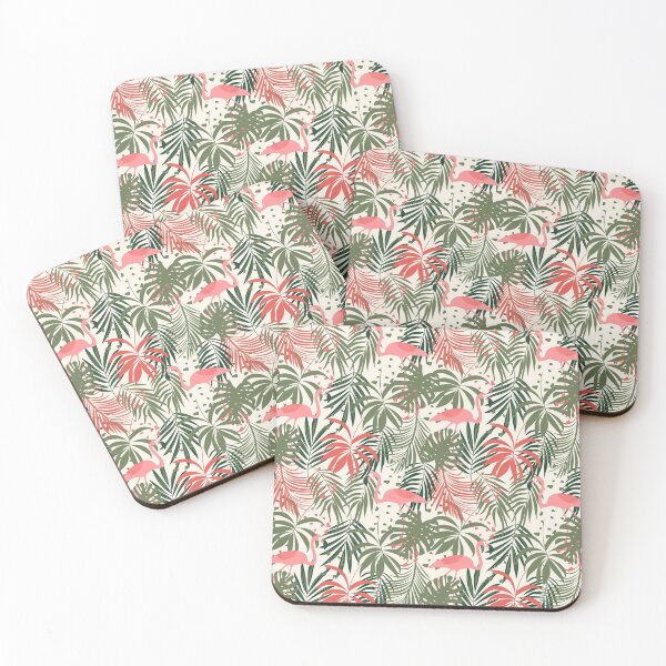Item preview,  flamingo and flowers designed and sold by remonss.
