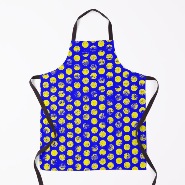 Item preview, Blue and yellow spots designed and sold by piedaydesigns.