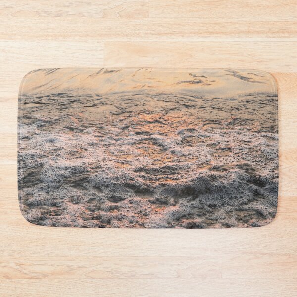 Item preview, Bubbles in Motion - Whimsical Patterns in the Surf at Sunrise designed and sold by Georgia Mizuleva.