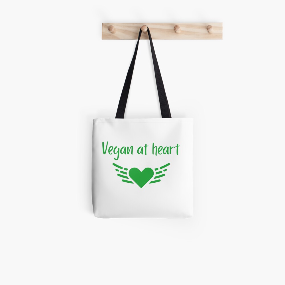 Vegan at Heart Tote Bag
