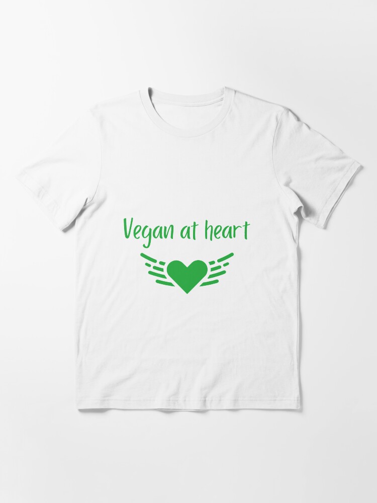 Alternate view of Vegan at Heart Essential T-Shirt